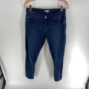 Dear John Blue Midrise Dark Wash Denim Skinny Jean Pant Womens 27